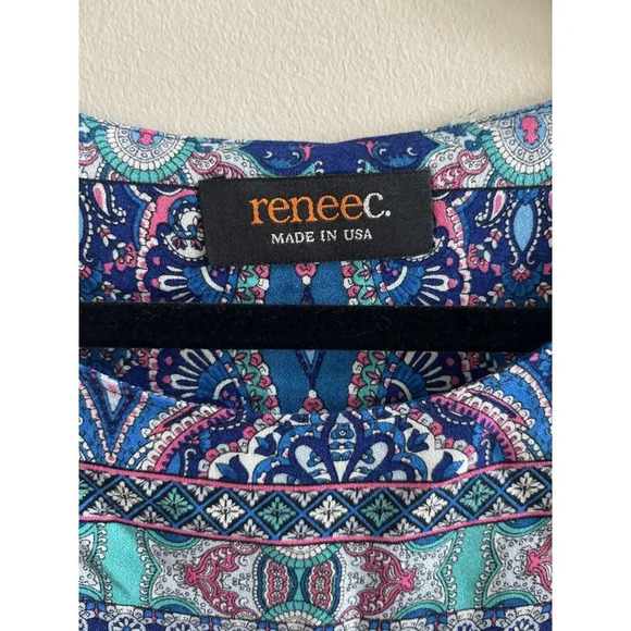 Renee C. Stitch Fix Blouse Women’s M Made in USA Sleeveless - Picture 2 of 3